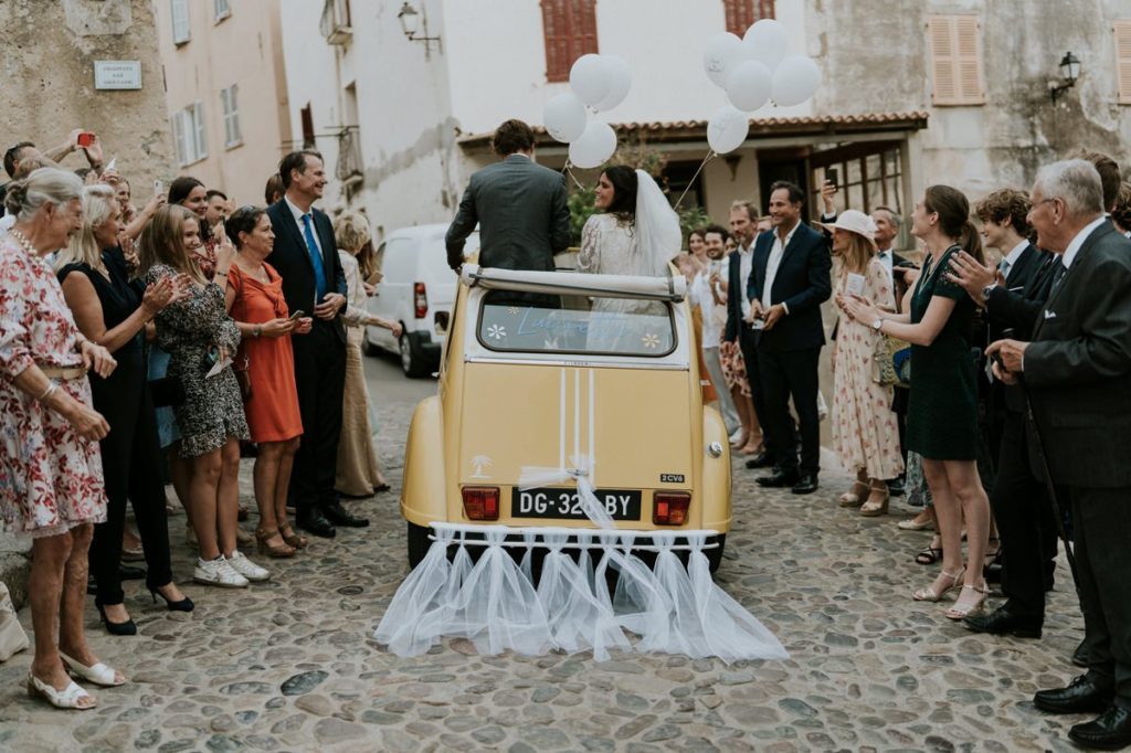 mariage à la citadelle de Calvi en Corse
