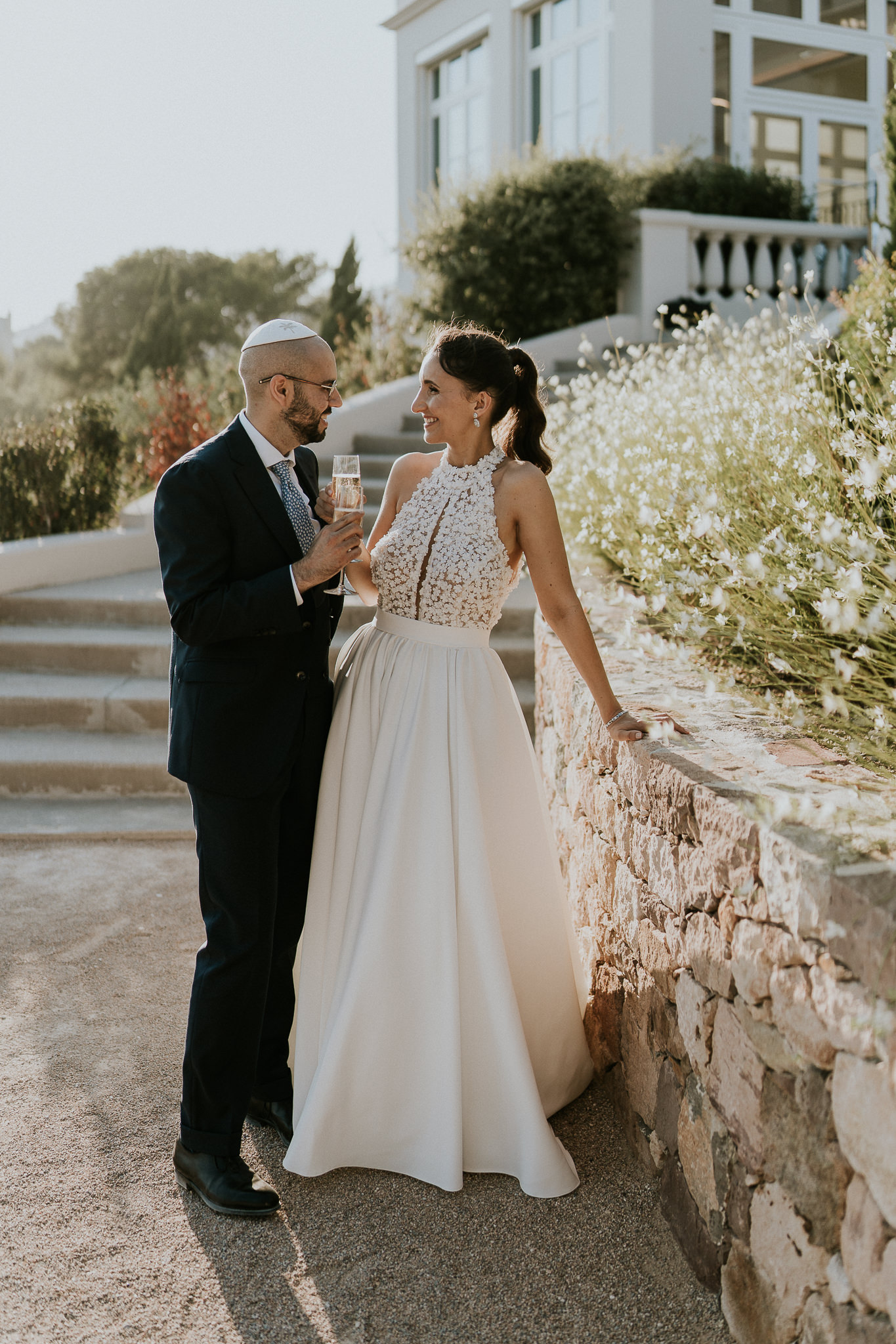 mariage à Castel Bay Toulon French Riviera